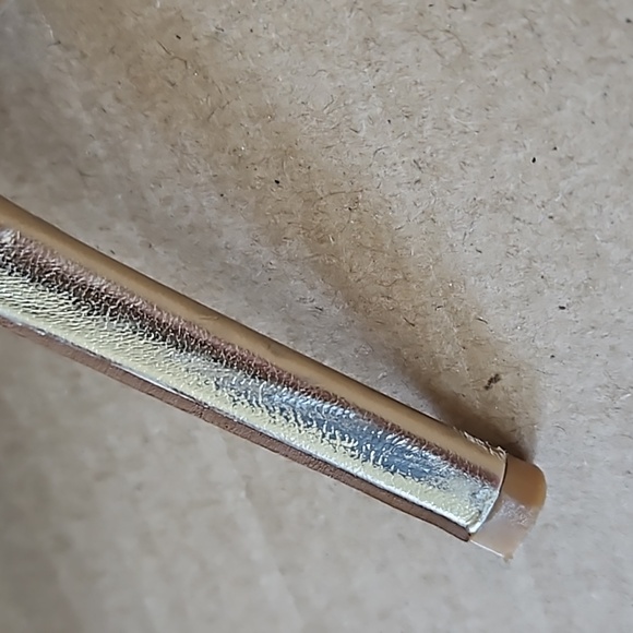 Betsey Johnson gold metallic Fluer ankle strap heels-8.5 - Picture 7 of 12